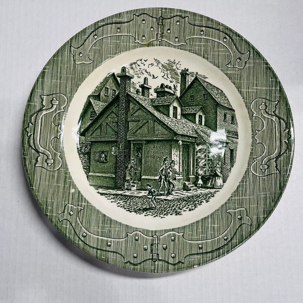 Royal China The Old Curiosity Shop Dinner Plate   10”